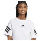 Adidas Γυναικεία κοντομάνικη μπλούζα Future Icons 3-Stripes Tee